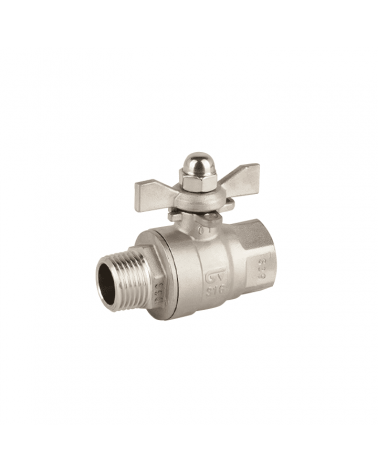 Full bore ball valve 2 piece M-F
