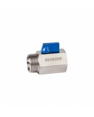Reduced bore ball valve 1 piece M-F